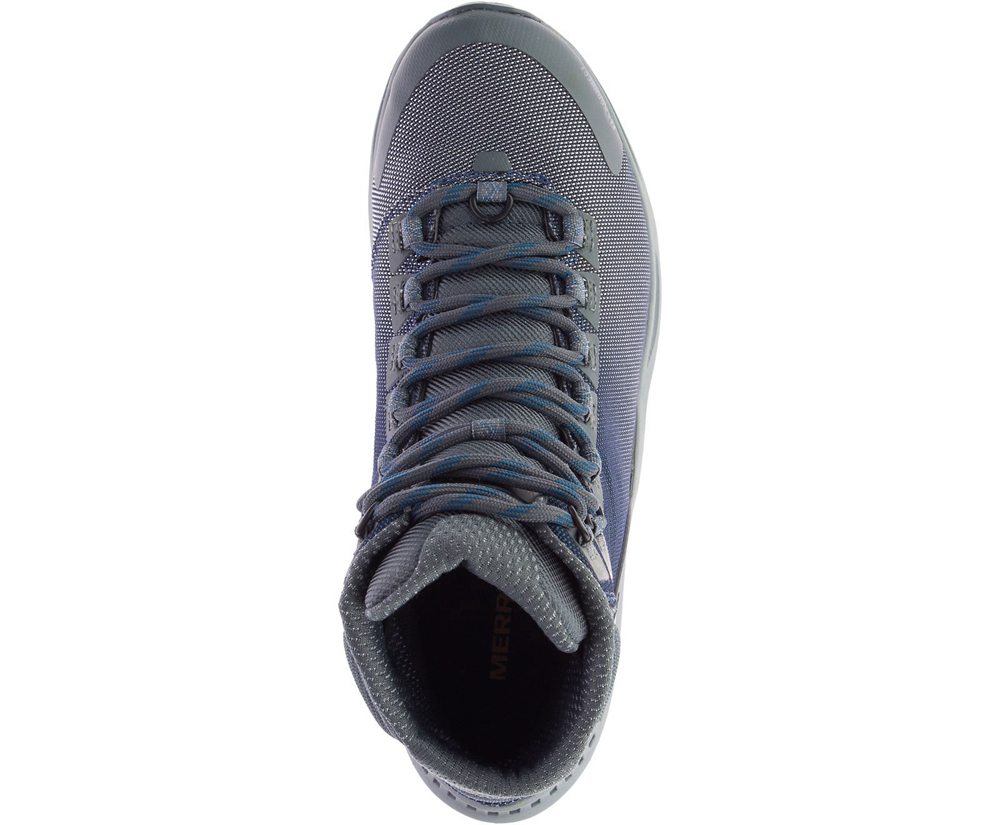 Merrell Boots Grey - Thermo Cross 2 Mid Waterproof - Mens 85DLSAIYH